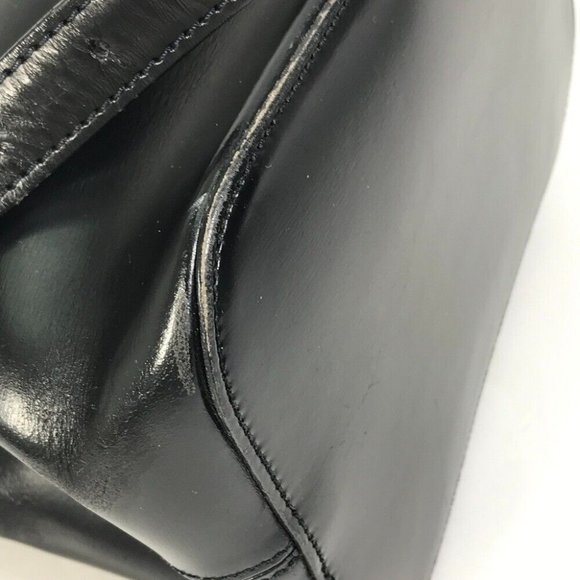 CARTIER Leopard print PANTHERE Shoulder Bag Leather Black/Silver - Picture 4 of 16